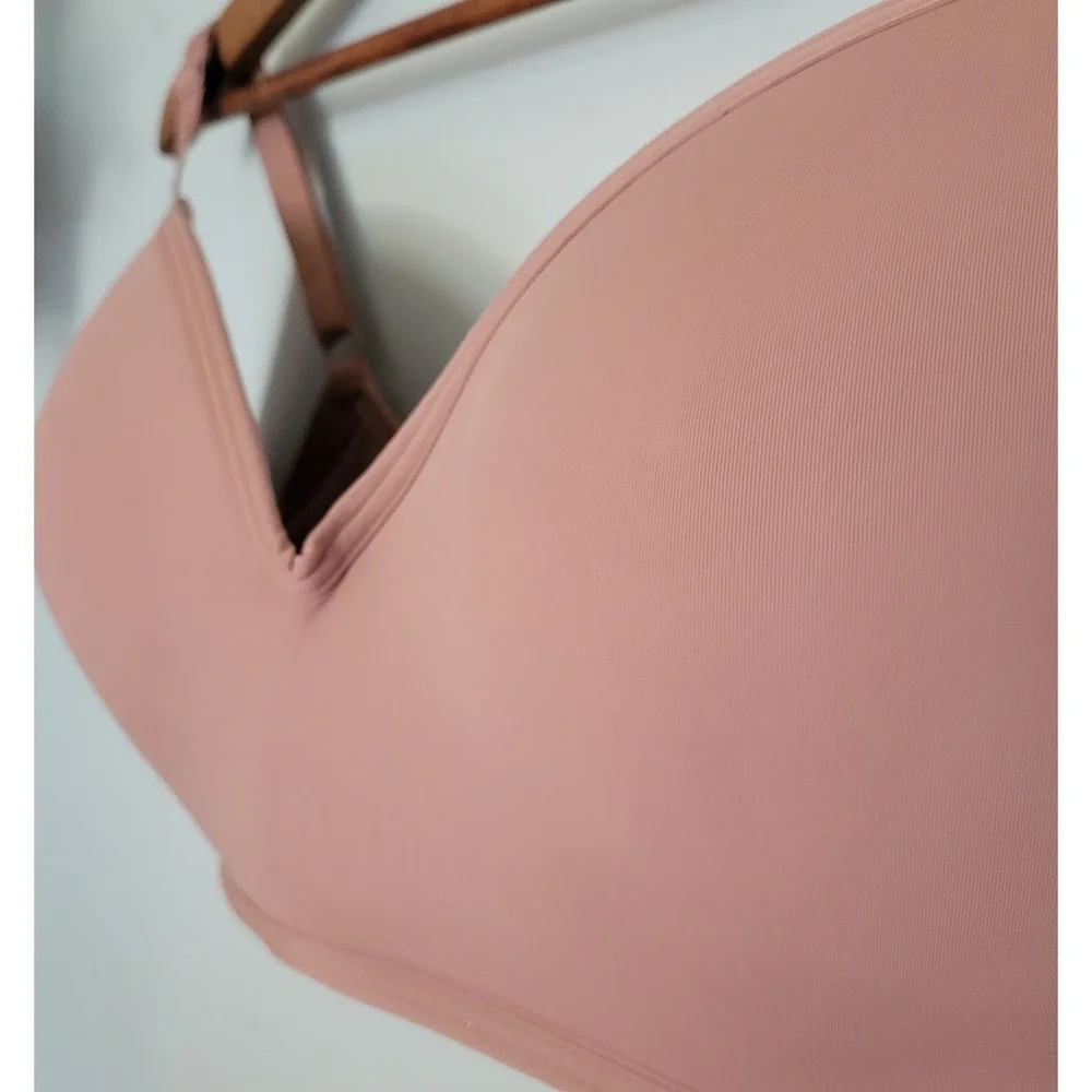 NAUTICA Intimates Size 40DD Pink Rose Lightly Lined‎ Coverage NO Underwire Bra - Picture 3 of 16